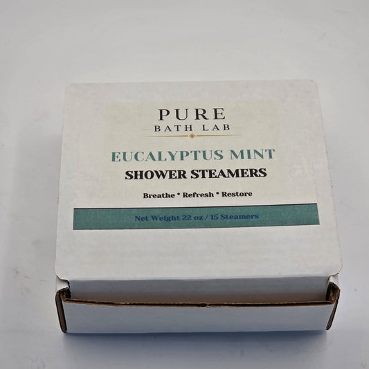 Eucalyptus Mint - Breathe Easy Shower Steamers - Sinus Relief Eucalyptus Menthol (15 count) - N3xtLevel Professionals