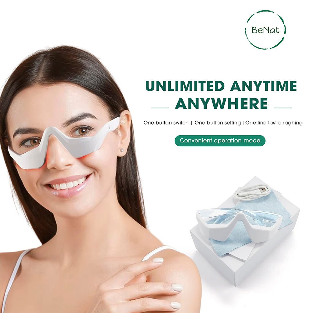 Under - Eye Red Light Therapy Skin Rejuvenation and Relaxation Massager - N3xtLevel Professionals
